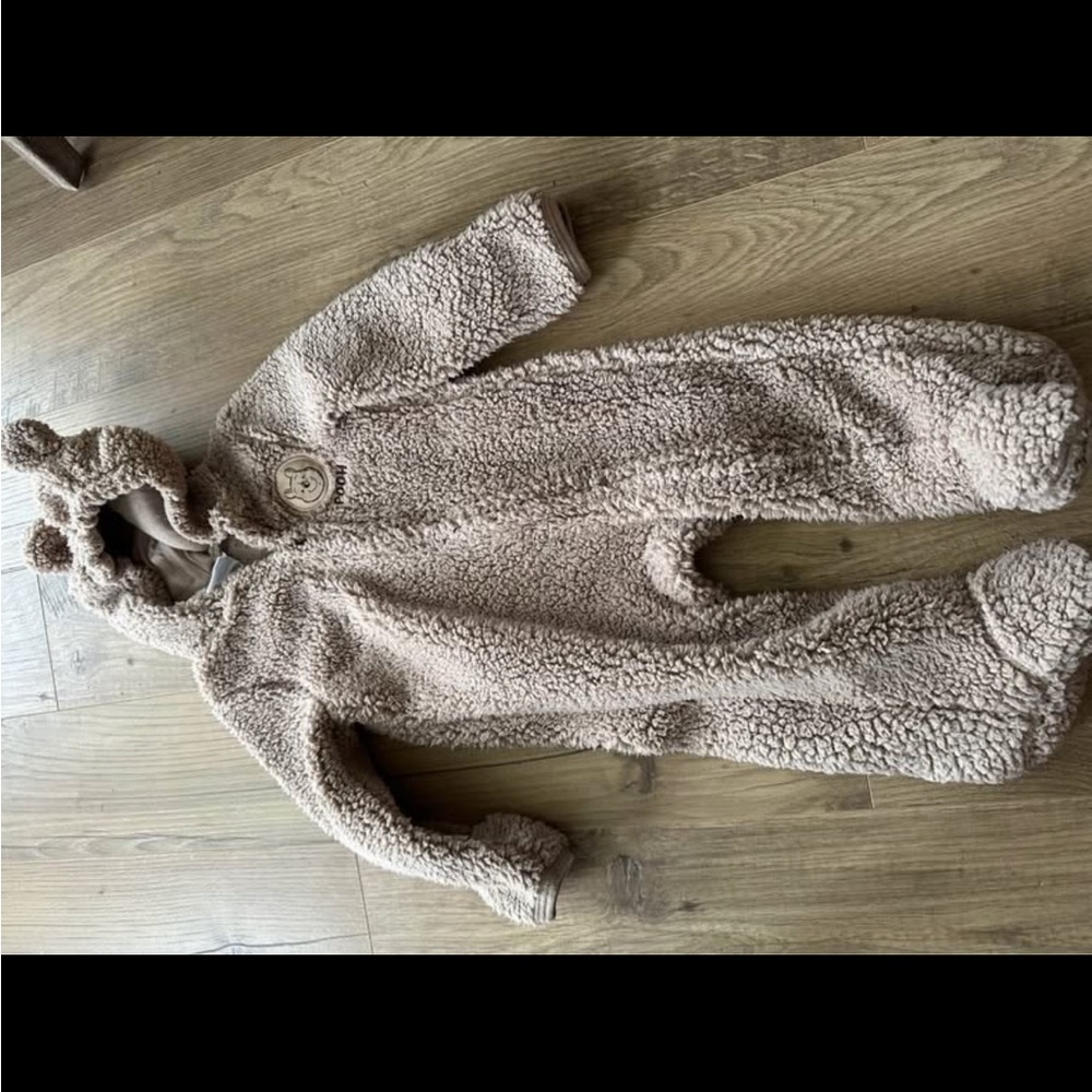 Disney Tan Fleece Kids One Piece